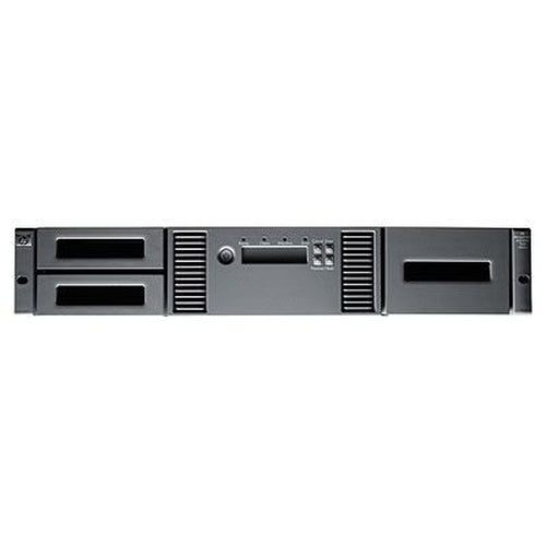 HPE StoreEver MSL2024 0-Drive 24 Slot Tape library with no drives included, up to 1.1 PB of 2.5:1 compressed storage capacity using LTO-9 AK379A