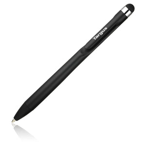 Targus Antimicrobial 2-in-1 Pen Stylus Black, Functional Stylus To Minimise Physical Contact, Innovative Micro Air Pocket Tip Design AMM163AMGL
