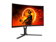 Load image into Gallery viewer, AOC CQ27G3S Gaming Monitor | Curved 27 inch | VA QHD 2560 x 1440 165Hz | 1ms | HDMI DP | Vesa | Flicker Free | Low Blue Mode | FreeSync Premium
