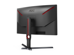 AOC CQ27G3S Gaming Monitor | Curved 27 inch | VA QHD 2560 x 1440 165Hz | 1ms | HDMI DP | Vesa | Flicker Free | Low Blue Mode | FreeSync Premium