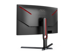 AOC CQ27G3S Gaming Monitor | Curved 27 inch | VA QHD 2560 x 1440 165Hz | 1ms | HDMI DP | Vesa | Flicker Free | Low Blue Mode | FreeSync Premium