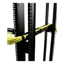Load image into Gallery viewer, APC Horizontal Cable Organizer Side Channel 18 to 30 inch adjustment AR8008BLK
