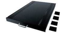 Load image into Gallery viewer, APC 129 Sliding Shelf for APC Rack 100lbs / 45.5kg Black AR8123BLK
