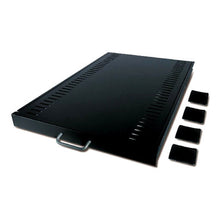 Load image into Gallery viewer, APC 129 Sliding Shelf for APC Rack 100lbs / 45.5kg Black AR8123BLK
