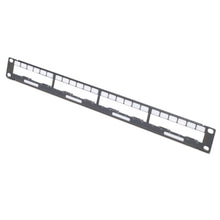 Load image into Gallery viewer, Data Distribution 1U Patch Panel, Holds 4 each Data Distribution Cables for a Total of 24 Ports AR8451
