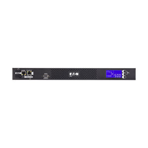 Eaton ATS rack PDU, Netpack UPS, 1U, Inputs (2) C20, 3.84 kW max, 16A, 200-240V, Outlets EATS16N 8xC13, 1xC19 EATS16N