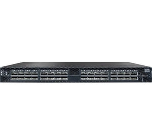 NVIDIA Mellanox Spectrum-2 based 100GbE 1U Switch with Cumulus Linux, 32 QSFP28, 2*AC, x86 CPU, C2P airflow, Rail Kit, MSN3700-CS2RC