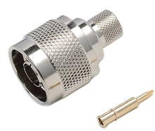 Load image into Gallery viewer, Acconet NMhex-400 N-Type (Male) Connector for ARF400 Cable, Cabling and Cabinets, Coax Cable and Connectors, RF Connectors, N(M)-400
