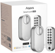 Load image into Gallery viewer, Aqara Controller Smart Retrofit Door Lock U200 Silver, Designed for flexibility, convenience, security, retrofit design, hassle-free installations
