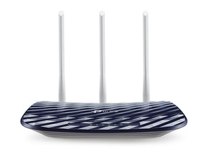 TP-Link AC750 WiFi Dual Band Router, WiFi standard – 802.11ac, 433Mbps speeds over 5GHz band & 300Mbps over 2.4GHz band, Stable Omnidirectional Signal