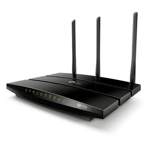 TP-Link AC1750 Gigabite Dual Band Wi-Fi Router, 5 GHz 1300 Mbps (802.11ac)/2.4 GHz 450 Mbps (802.11n), 1×Gigabit WAN Port, 4×Gigabit LAN Ports, 1× USB