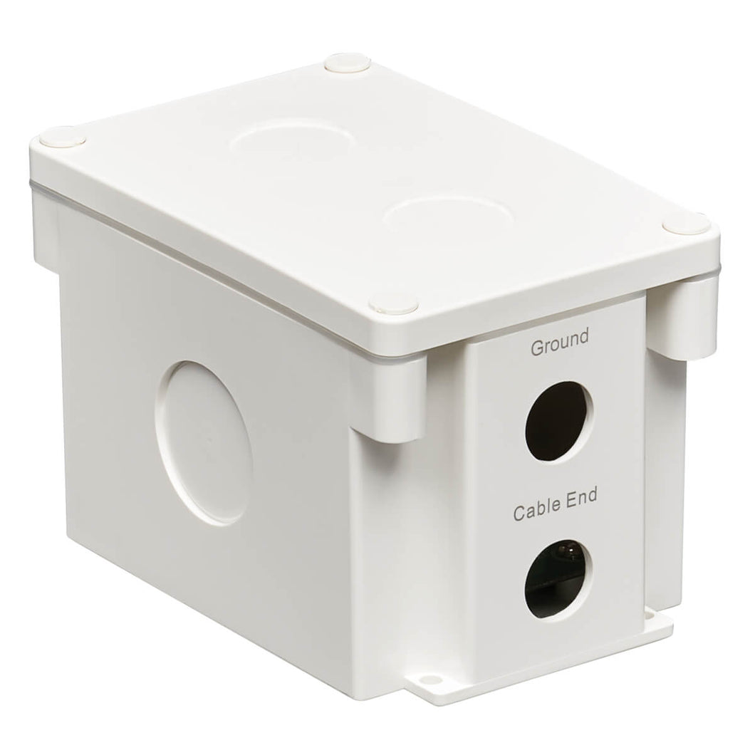 Eaton Tripplite Outdoor In-Line PoE Surge Protector - IP68 Rated, 1 Gbps, Cat5e/6, IEC Compliant, 110 Punch Down, TAA B110-SP-CAT-OD2