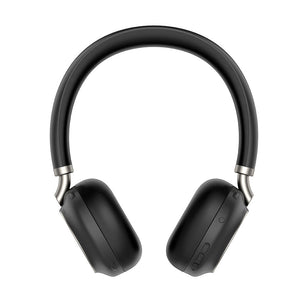 Yealink BH76 Headset, Black with Active Noice Cancellation (ANC), USB-A Connection, Wireless Charging, MS Teams Certified, Wireless Bluetooth Headset