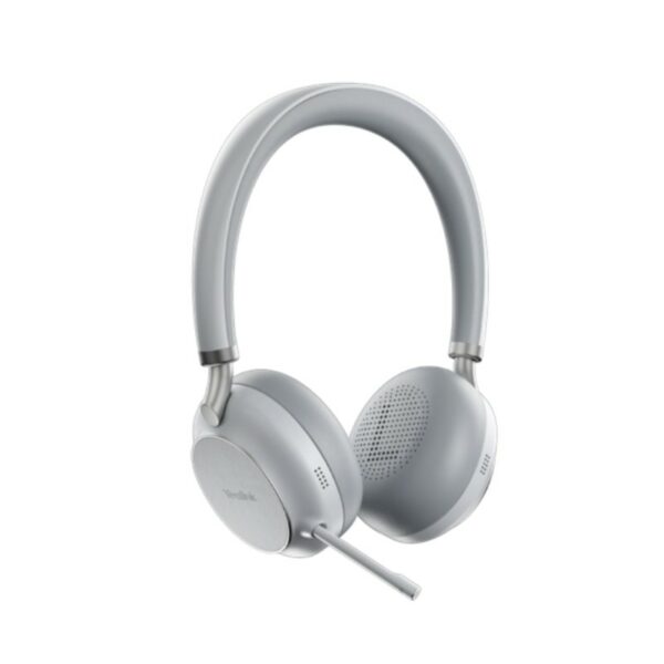 Yealink BH76 Headset, Light Grey with USB-A Connection, Teams Certified, With Qualcomm aptX digital audio algorithm, with active noise cancellation