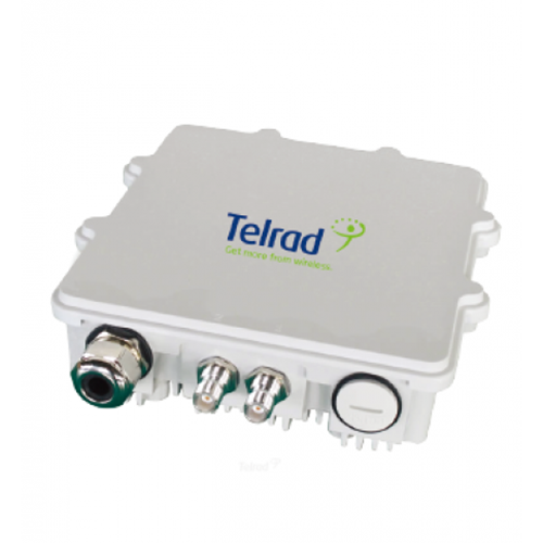 Telrad BreezeAIR AXE-L 5.x GHz 500Mbps PTMP CPE, integrated 17.5 dBi dual polarization antenna