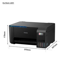 Load image into Gallery viewer, Epson EcoTank L3251 3-in-1 with Wi-Fi Direct Printer
