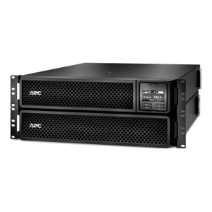 APC Smart-UPS On-Line, 3kVA, Rackmount 2U, 208V/230V, 6x C13+2x C19 IEC outlets, SmartSlot, Extended runtime, W/ rail Kit SRT3000RMXLW-IEC