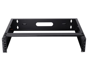 Linkbasic 2U Wall Mount Open Rack, Supplied Assembled, Cold Rolled Steel; Powder Coated, Compatibility: CAB-T300, Dimensions: 94 x 498 x 350mm (HxWxD)