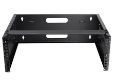 Load image into Gallery viewer, Linkbasic 4U Wall Mount Open Rack, Supplied Assembled, Material: Cold Rolled Steel, Powder Coated, Dimensions: 183 mm x 498 mm x 350 mm (H x W x D)
