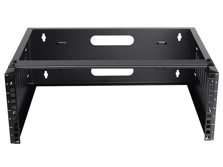 Linkbasic 4U Wall Mount Open Rack, Supplied Assembled, Material: Cold Rolled Steel, Powder Coated, Dimensions: 183 mm x 498 mm x 350 mm (H x W x D)