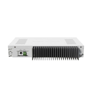 MikroTik Cloud Core Router CCR2004-16G-2S+PC, 16x Gigabit Ethernet ports, 2x10G SFP+ cages, active cooling, and best single-core performance per watt