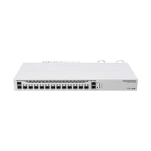 Load image into Gallery viewer, Mikrotik Cloud Core Router CCR2004-1G-12S+2XS, 1x GB RJ45 port, 12x 10G SFP+ cages, 2 x 25G SFP28 cages, 1U rackmount case, Dual PSU
