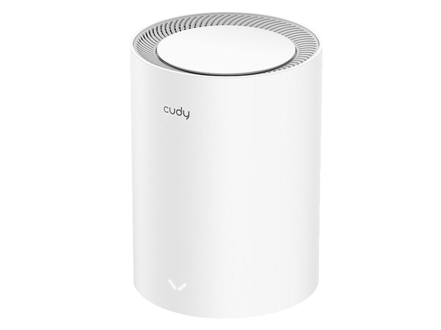 Cudy Dual Band WiFi 6 3000Mbps Gigabit Mesh Router, 1x GbE Port, 1x 2.5Gbps Port, integrated antennas, 3000Mbps aggregate data rate | M3000_W (1-Pack)