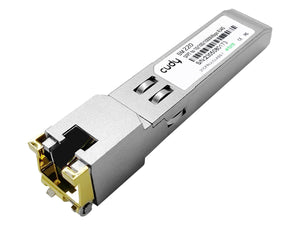 Cudy SFP to RJ45 Gigabit Ethernet Module, 1.25Gbps SFP+ to Gigabit RJ45 module, for easy conversion of existing SFP Ports to Gb Ethernet Ports | SM220