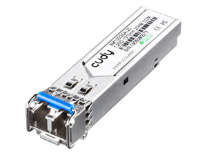 Cudy Single Mode 1.25G LC SFP 1310nm 20km, duplex module designed for Single Mode fibre deployments up to 20km at 1.25Gbps | SM100GSA-20