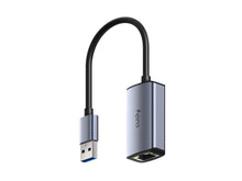 Load image into Gallery viewer, Cudy USB-A to Gigabit Ethernet Adapter, plug and play, portable USB-A 3.0 to Gigabit RJ45 adapter, Auto Negotiation 10/100/1000Mbps | UE10A
