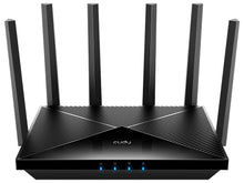 Load image into Gallery viewer, Cudy Dual Band WiFi 7 6500Mbps 5dBi Gigabit Router 5x Gigabit Ethernet ports, up to 6500Mbps over 2.4GHz (2x2 MU-MIMO) 5GHz (4x4 MU-MIMO) | WR6500
