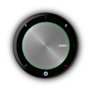Yealink CP700 Speakerphone, Portable and Compact Design, High-Quality Audio, Noise-Cancelling, Conference Calls, Online Meetings, Bluetooth 4.0