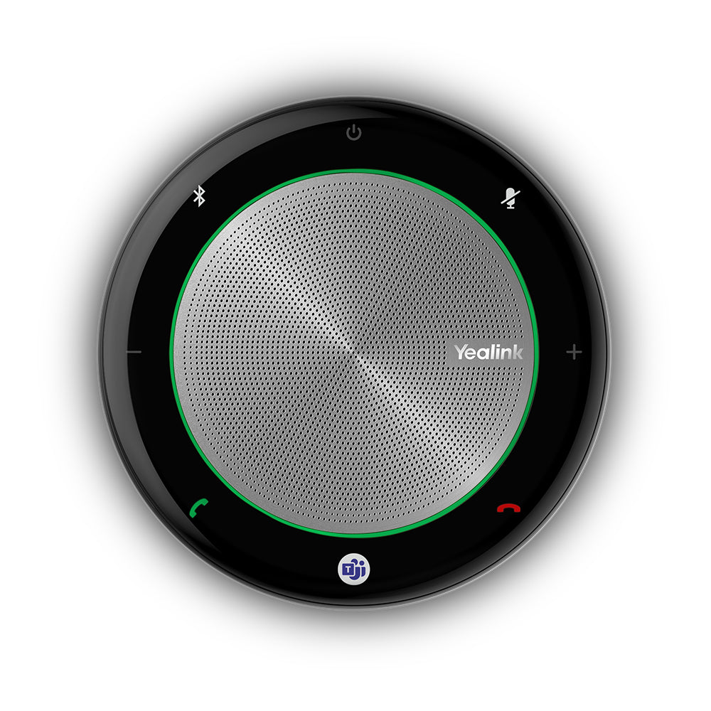 Yealink CP700 Speakerphone, Portable and Compact Design, High-Quality Audio, Noise-Cancelling, Conference Calls, Online Meetings, Bluetooth 4.0