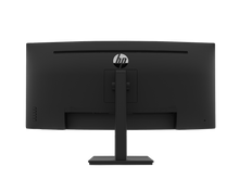 Load image into Gallery viewer, HP P34hc G4 34 inch WQHD (3440 x 1440) Resolution USB-C Curved Monitor Height adjustable; Tilt 21Y56AA

