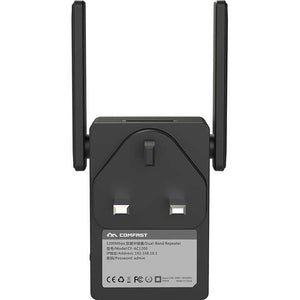 COMFAST 2100Mbps WiFi Repeater Repetidor 5G 802.11AC OLED Display WiFi Range Extender Signal Booster 4 Antennas