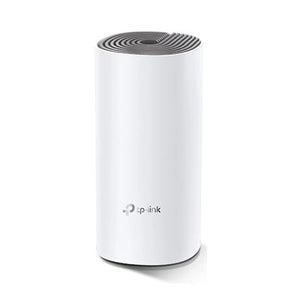 TP-Link Whole Home Mesh Wi-Fi System AC1200 Dual-Band Wi-Fi (Single Pack); 5GHz: 867Mbps/2.4GHz: 300Mbps, 2× 10/100Mbps ports, 2x Antennas - Deco E4-1