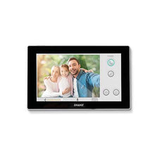 Load image into Gallery viewer, Dnake 10.1&quot; Android Indoor Monitor, capacitive touch screen, 8 Channel alarm input, Micro SD card, max 32GB, Quick installation and remote management
