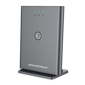 Grandstream DECT Base only, compatible with DP720, DP722 or DP730, Up to 5 Handsets, 4 concurrent Calls, 10 SIP accounts, DP755 VoIP DECT Base