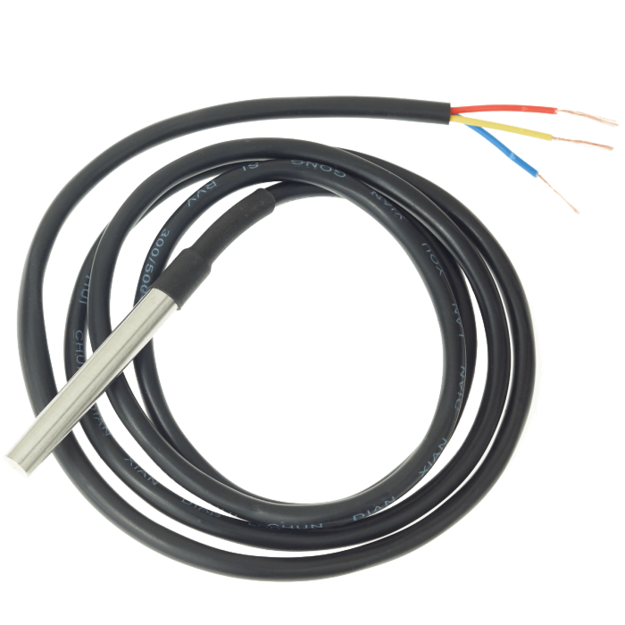 Shelly Temperature Sensor - DS18B20 (Requires Shelly Add-On Or Plus Add-On) (3m Cable)