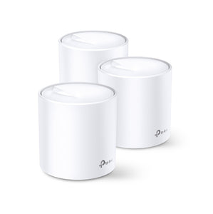 TP-Link Deco X20 (AX1800) Double Pack With 2 x Gigabit Ports, Enhanced Whole Home Coverage, Seamless Roaming, Connects over 150 Devices, Faster Wi-Fi6