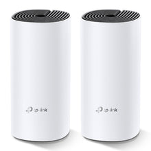 Load image into Gallery viewer, TP-Link Deco M4 Whole Home Mesh Wi-Fi System AC1200 Dual-Band Wi-Fi (Dual Pack), 2 × 10/100/1000 Mbps ports, 5GHz: 867Mbps/2.4GHz: 300Mbps - DECO M4-2
