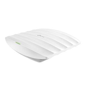 TP-Link AC1750 Dual Band Ceiling Mount Access Point, Qualcomm, 1300Mbps At 5Ghz + 450Mbps At 2.4Ghz, 1 Gigabit LAN, 802.3At PoE, 6 Internal Antennas