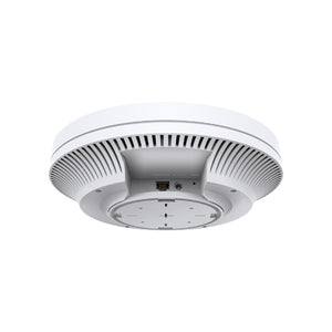 TP-Link AX1800 Ceiling Mount Dual-Band Access Point, 1x Gb RJ45 Port, 574Mbps at 2.4 GHz + 1201 Mbps at 5 GHz, 802.3at PoE and 12V DC, TP-Eap620HD-VC