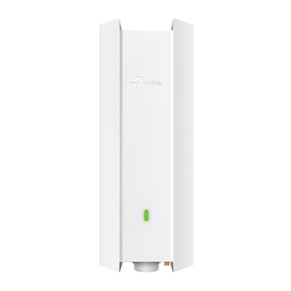 TP-Link AX3000 Indoor/Outdoor Access Point, 574Mbps (2.4GHz), 2402Mbps (5GHz), PoE and passive PoE, IP67, 1 x GB RJ45 port, Wi-Fi 6, Omada