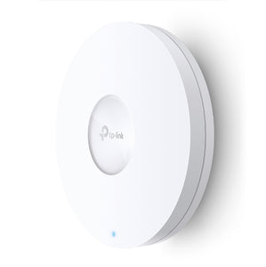 TP-Link AX3600 Ceiling Mount Dual-Band Access Point, 1×2.5Gbps RJ45 Port, 1148Mbps at 2.4GHz + 2402Mbps at 5GHz, 1000+ clients, 802.3at POE + 12V DC