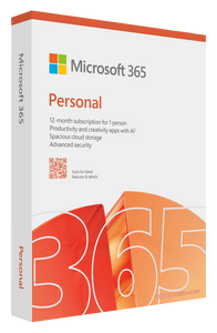 MICROSOFT M365 PERSONAL ENGLISH SUB 1YR AFRICA ONLY MEDIALESS
