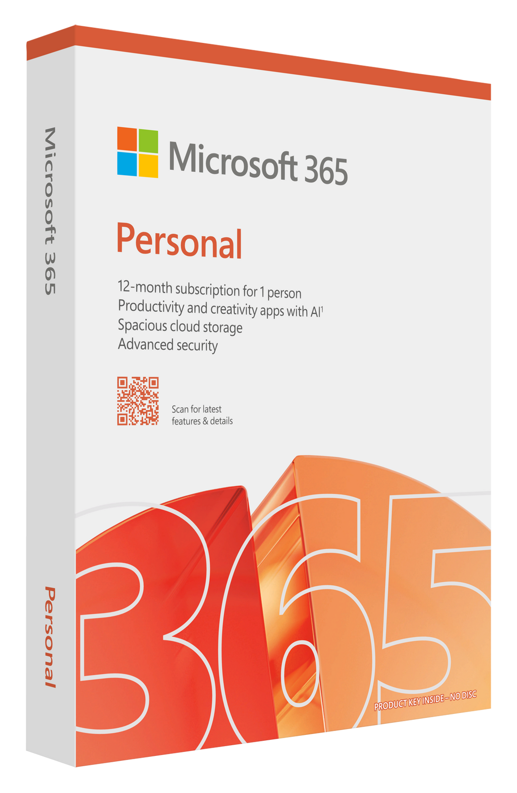 MICROSOFT M365 PERSONAL ENGLISH SUB 1YR AFRICA ONLY MEDIALESS
