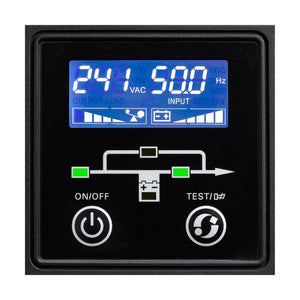 Eaton 9E UPS XL, 3000 VA, 2400W, Input: C20, Output: (6) C13, (1) C19, Tower UPS (No Internal Battery) 9E3000IXL