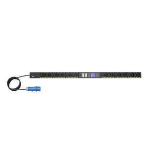 Eaton Managed G4 Rack PDU, 0U, 22.5U, IEC-60309 input, 3m cord, 1ph, 3.7kW, 16A, 200-240V, 24 outlets (12)C13, (12)C39 EVMAF116A
