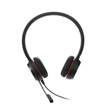 Load image into Gallery viewer, Jabra Evolve20 Duo Wired Headset (USB) MS Version, Stereo, USB, Passive noise cancellation, Plug and play, Designed for all-day comfortable use
